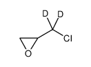 epichlorohydrin-1,1-d2结构式