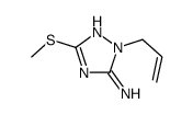 5-methylsulfanyl-2-prop-2-enyl-1,2,4-triazol-3-amine Structure