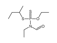 N-[butan-2-ylsulfanyl(ethoxy)phosphinothioyl]-N-ethylformamide结构式