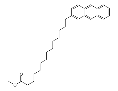 methyl 14-anthracen-2-yltetradecanoate结构式