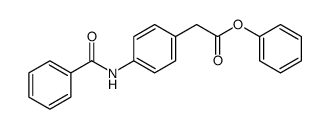 phenyl 2-(4-benzamidophenyl)acetate Structure