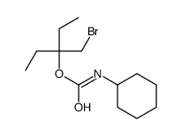 3-(bromomethyl)pentan-3-yl N-cyclohexylcarbamate Structure