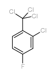 2-chloro-4-fluorobenzotrichloride Structure