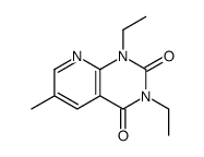 1,3-diethyl-6-methylpyrido[2,3-d]pyrimidine-2,4-dione Structure
