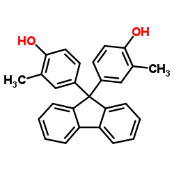 4,4'-(9H-Fluorene-9,9-diyl)bis(2-methylphenol) Structure