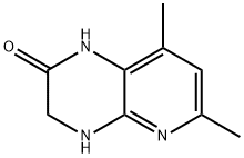 6,8-二甲基-1H,2H,3H,4H-吡啶并[2,3-B]吡嗪-2-酮结构式