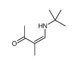 4-(tert-butylamino)-3-methylbut-3-en-2-one结构式