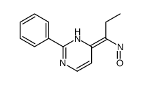 6-(1-nitrosopropylidene)-2-phenyl-1H-pyrimidine Structure