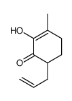 2-hydroxy-3-methyl-6-prop-2-enylcyclohex-2-en-1-one结构式