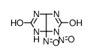 3a,4-dinitroso-1,3,6,6a-tetrahydroimidazo[4,5-d]imidazole-2,5-dione Structure