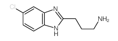 3-(5-氯-1H-苯并咪唑-2-基)丙烷-1-胺双盐酸盐结构式