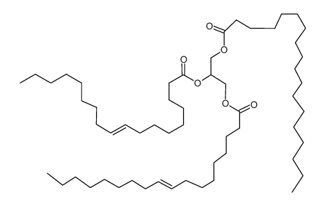 1,2-Dielaidoyl-3-Stearoyl-rac-glycerol Structure