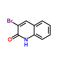 3-溴喹啉-2(1H)-酮结构式