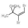 1,2-二溴-3,3-二甲基-1-丁烯结构式