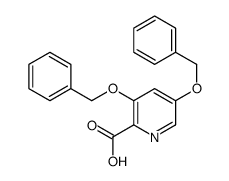 3,5-二苄氧基-2-羧基吡啶结构式