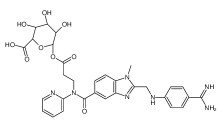 Dabigatran Acyl-β-D-Glucuronide Structure