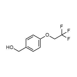 (4-(2,2,2-三氟乙氧基)苯基)甲醇结构式