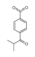 2-methyl-1-(4-nitrophenyl)propan-1-one结构式