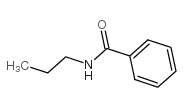 N-丙基苯甲酰胺结构式
