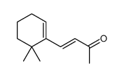 4-(6,6-dimethylcyclohexen-1-yl)but-3-en-2-one结构式