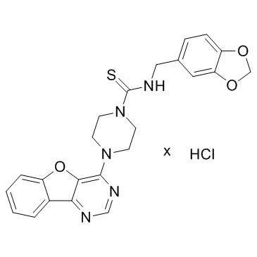 Amuvatinib hydrochloride structure