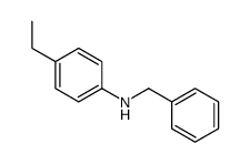 N-Benzyl-4-ethylaniline结构式