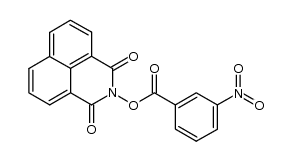 2-(3-nitro-benzoyloxy)-benz[de]isoquinoline-1,3-dione Structure