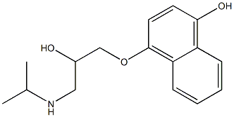 4-羟基普萘洛尔结构式