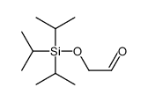 2-tri(propan-2-yl)silyloxyacetaldehyde Structure