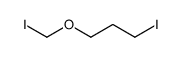 1-iodo-3-(iodomethoxy)propane结构式