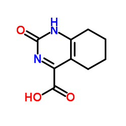 2-oxo-5,6,7,8-tetrahydro-1H-quinazoline-4-carboxylic acid结构式