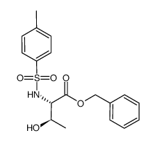 benzyl tosyl-L-threoninate结构式