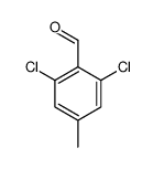 2,6-二氯-4-甲基苯甲醛结构式
