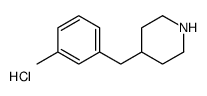 4-(3-Methyl-benzyl)-piperidine hydrochloride Structure