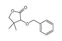 Dihydro-4,4-dimethyl-3-(phenylmethoxy)-2(3H)-Furanone structure