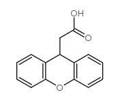(9H-氧杂蒽-9-基)-乙酸结构式