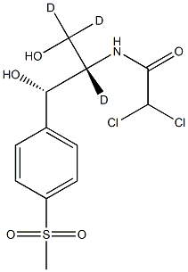 甲砜霉素-D3结构式