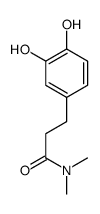 Benzenepropanamide, 3,4-dihydroxy-N,N-dimethyl- (9CI)结构式