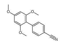 4-(2,4,6-trimethoxyphenyl)benzonitrile Structure