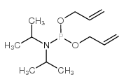 二烯丙基二异丙基亚磷酰胺结构式