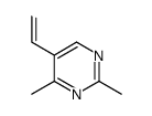 Pyrimidine, 5-ethenyl-2,4-dimethyl- (9CI) Structure