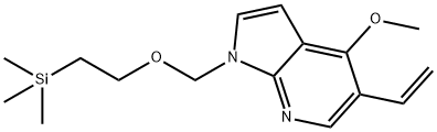 5-Ethenyl-4-methoxy-1-[[2-(trimethylsilyl)ethoxy]methyl]-1H-pyrrolo[2,3-b]pyridine Structure