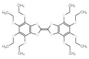 octaethylthio-dibenzo-tetrathiafulvalene Structure