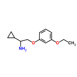 1-cyclopropyl-2-(3-ethoxyphenoxy)ethanamine Structure
