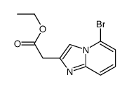 5-溴咪唑并[1,2-a]吡啶-2-羧酸乙酯结构式