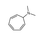 N,N-dimethylcyclohepta-1,3,5-trien-7-amine结构式