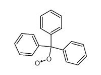 trityl peroxide Structure