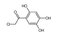 Acetophenone, 2-chloro-2,4,5-trihydroxy- (8CI) Structure