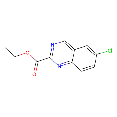 ethyl 6-chloroquinazoline-2-carboxylate Structure