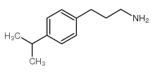 3-(4-异丙基苯)-1-丙胺结构式